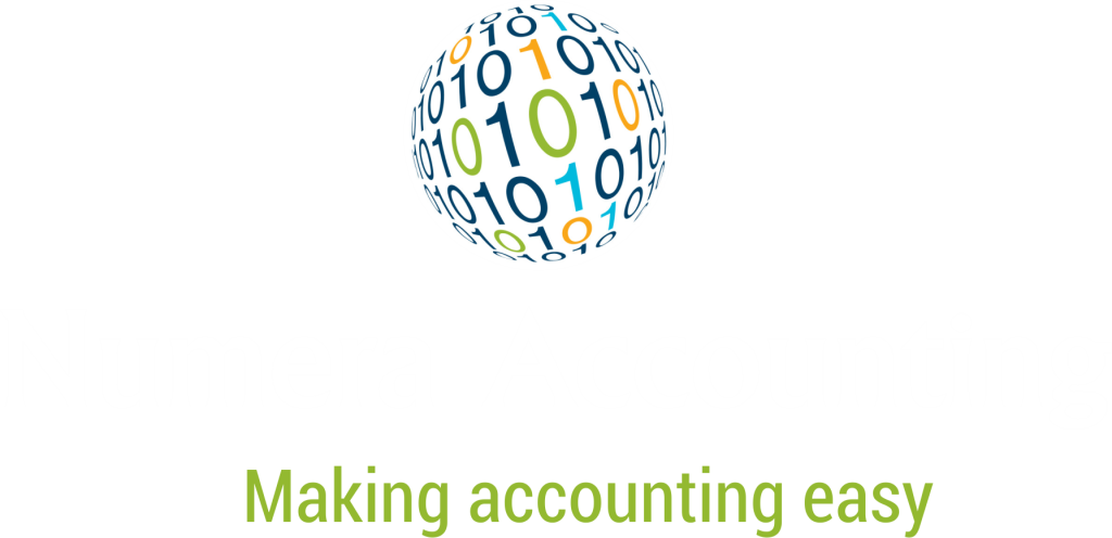 Numera Accounting Logo White